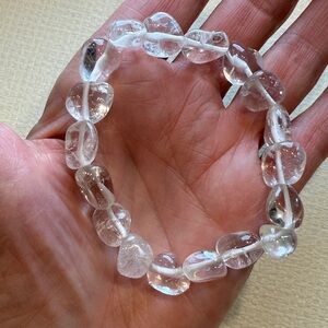 BRACELET Clear Quartz Crystal Gemstone